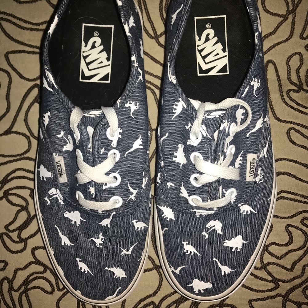 Dinosaur Vans - size 7.5